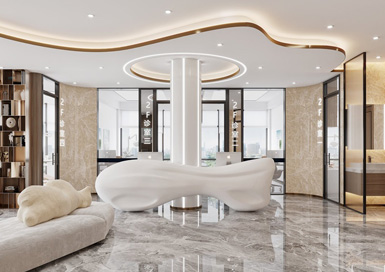 義烏口腔醫(yī)院裝修設(shè)計案例效果圖